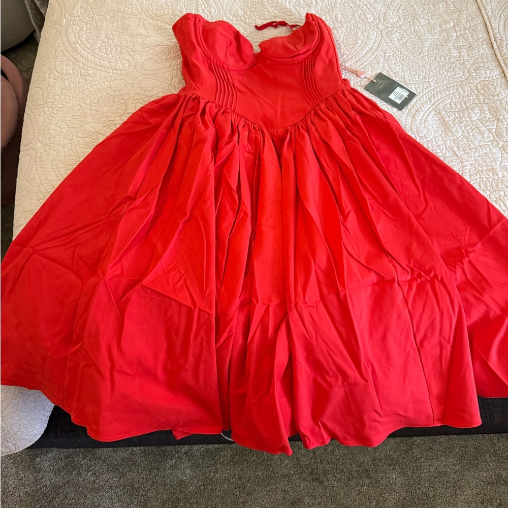 NWT House of CB Elizabeth dress Size Small Plus Cup - Picture 2 of 11